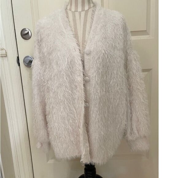 ANGEL HAIR Button Cardigan - Picture 1 of 14